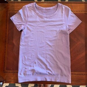 purple lululemon shirt